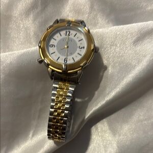 Gold and Silver Two-Tone Watch